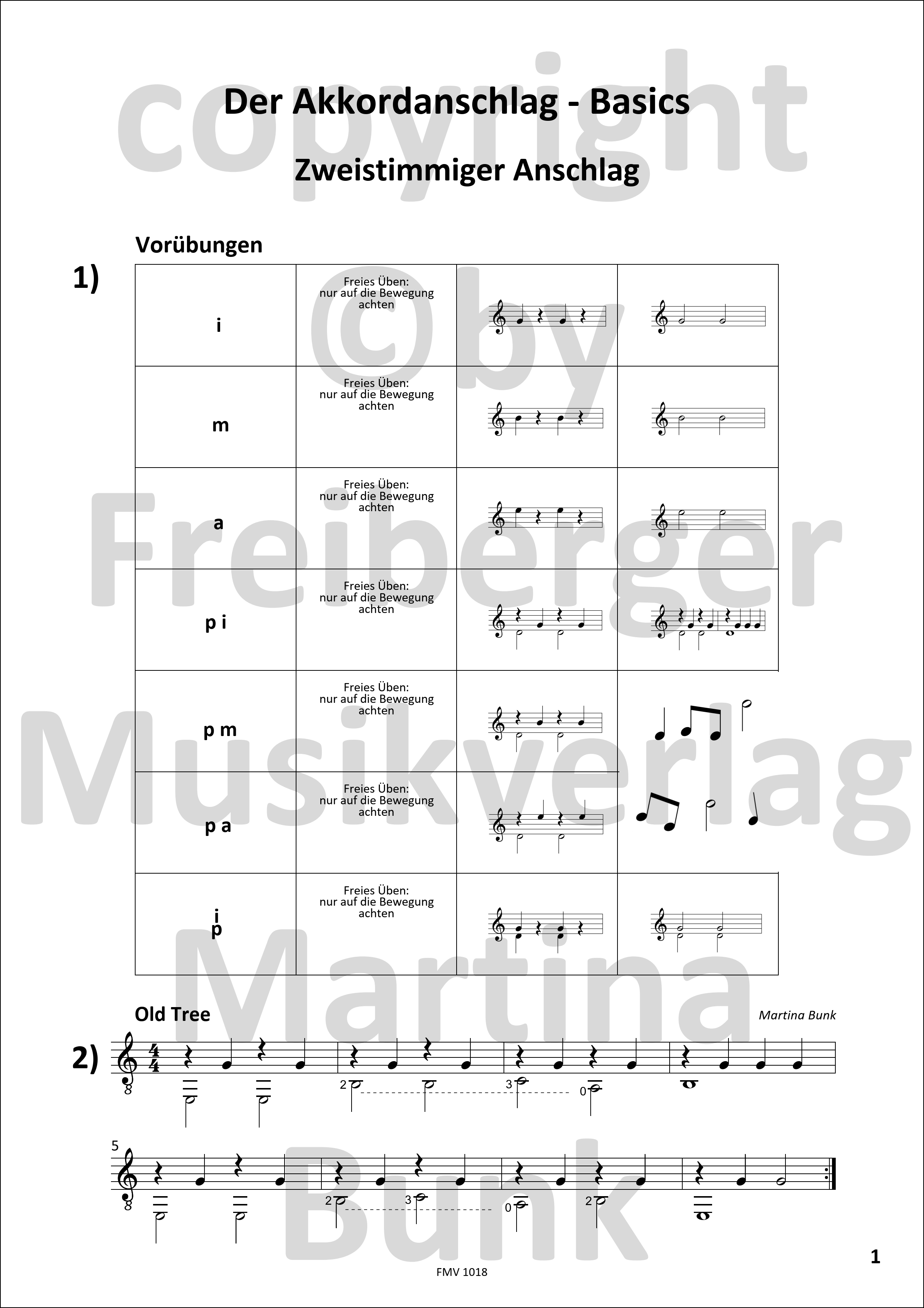 Modul E – Der Akkordanschlag (FMV 1018)