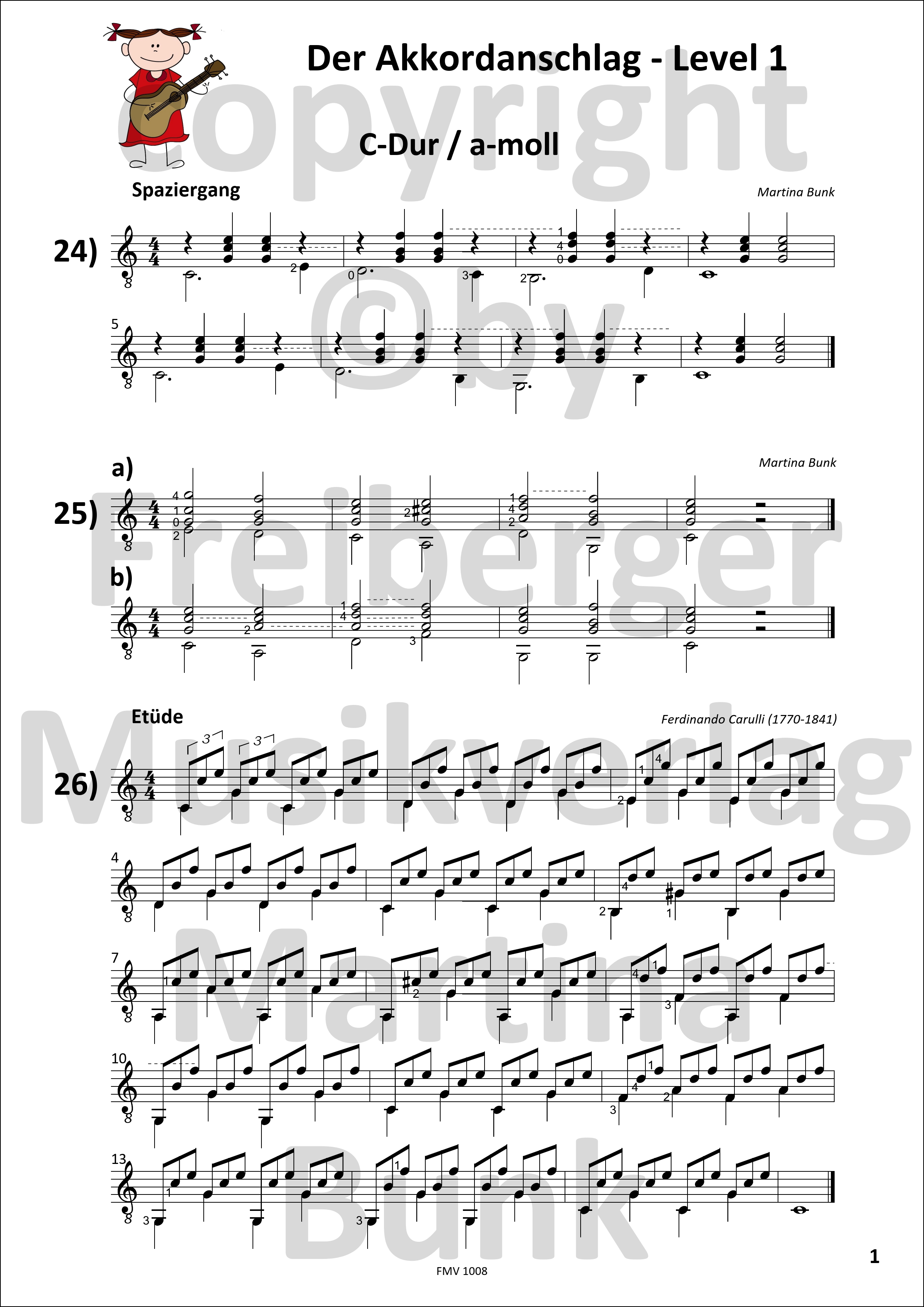 Modul EL - Der Akkordanschlag Level 1 und 2 