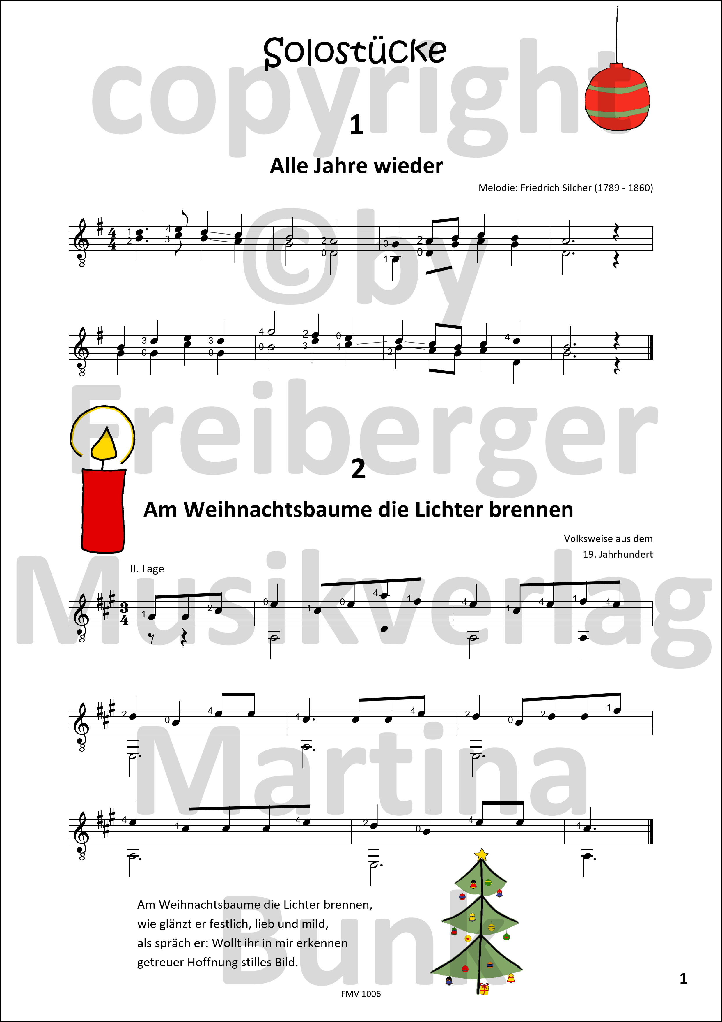 Weihnachtsheft: Alle Jahre wieder - mit ABC Gitarre durch die Advents- und Weihnachtszeit