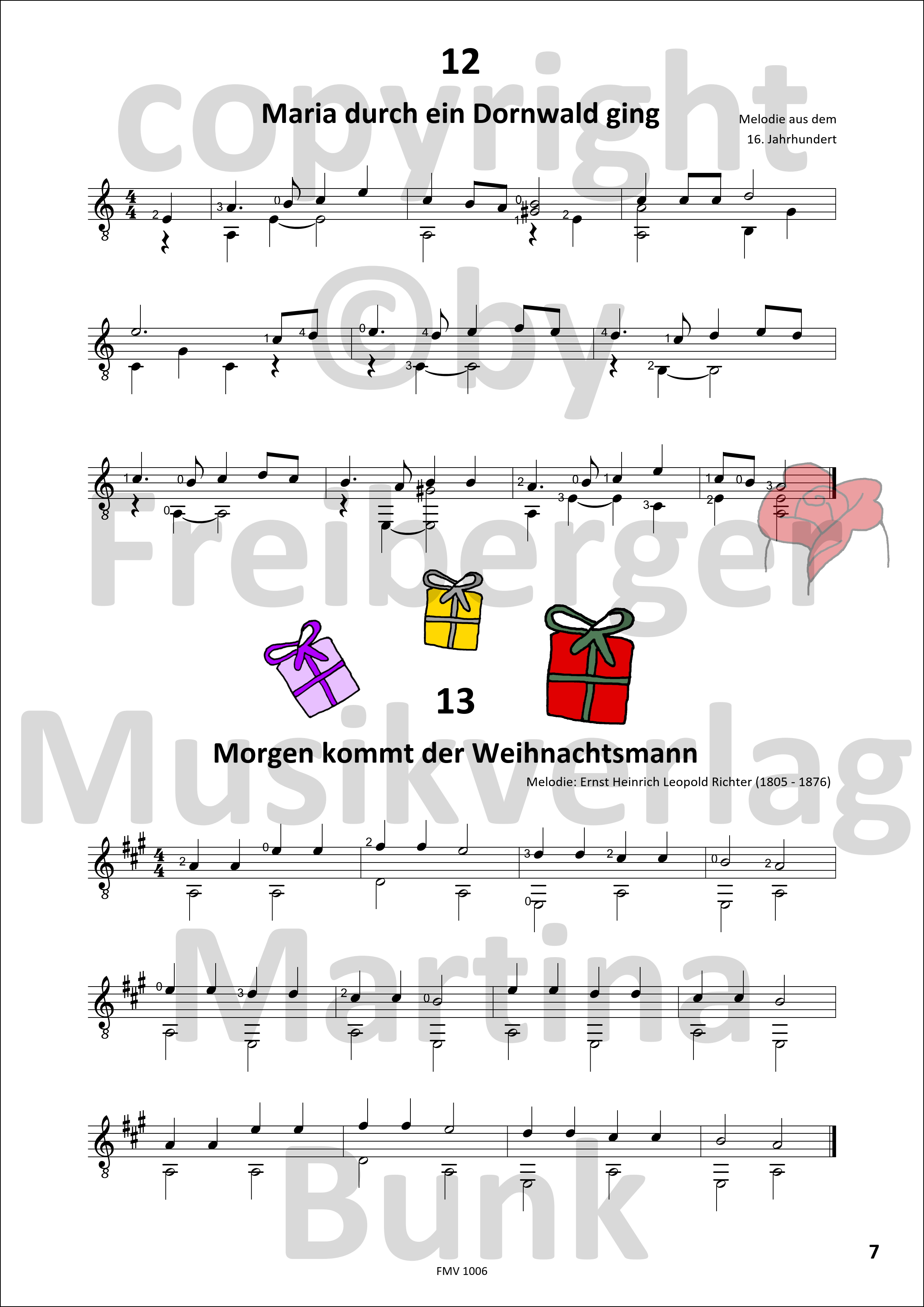 Weihnachtsheft: Alle Jahre wieder - mit ABC Gitarre durch die Advents- und Weihnachtszeit